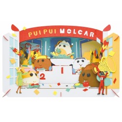 PAPER THEATER PUI PUI 天竺鼠 車車 頒獎禮 場景紙模型 PAPER THEATER PUI PUI 天竺鼠 車車 頒獎禮 場景紙模型
