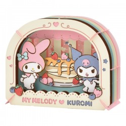 PAPER THEATER Melody & Kuromi 場景紙模型 PAPER THEATER Melody & Kuromi 場景紙模型
