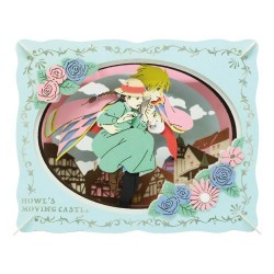 PAPER THEATER 哈爾移動城堡 空中散步 場景紙模型 PAPER THEATER 哈爾移動城堡 空中散步 場景紙模型