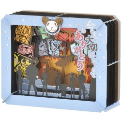 PAPER THEATER ONE PIECE 火燒船 場景紙模型 PAPER THEATER ONE PIECE 火燒船 場景紙模型