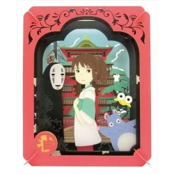 PAPER THEATER 千與千尋 無面人 場景紙模型 PAPER THEATER 千與千尋 無面人 場景紙模型
