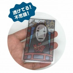 千與千尋 無面人 防水 透明 啤牌 千與千尋 無面人 防水 透明 啤牌